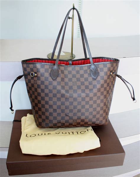 authentic louis vuitton damier ebene neverfull mm|Louis Vuitton Damier Ebene crossbody.